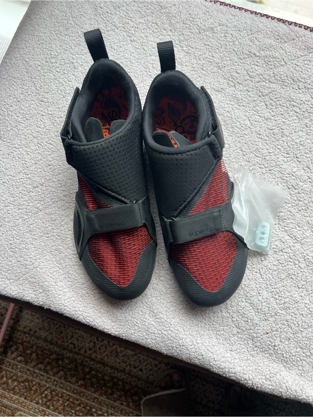 Nike SuperRep Women’s Black & Red Cycling Shoes. - Picture 5 of 9